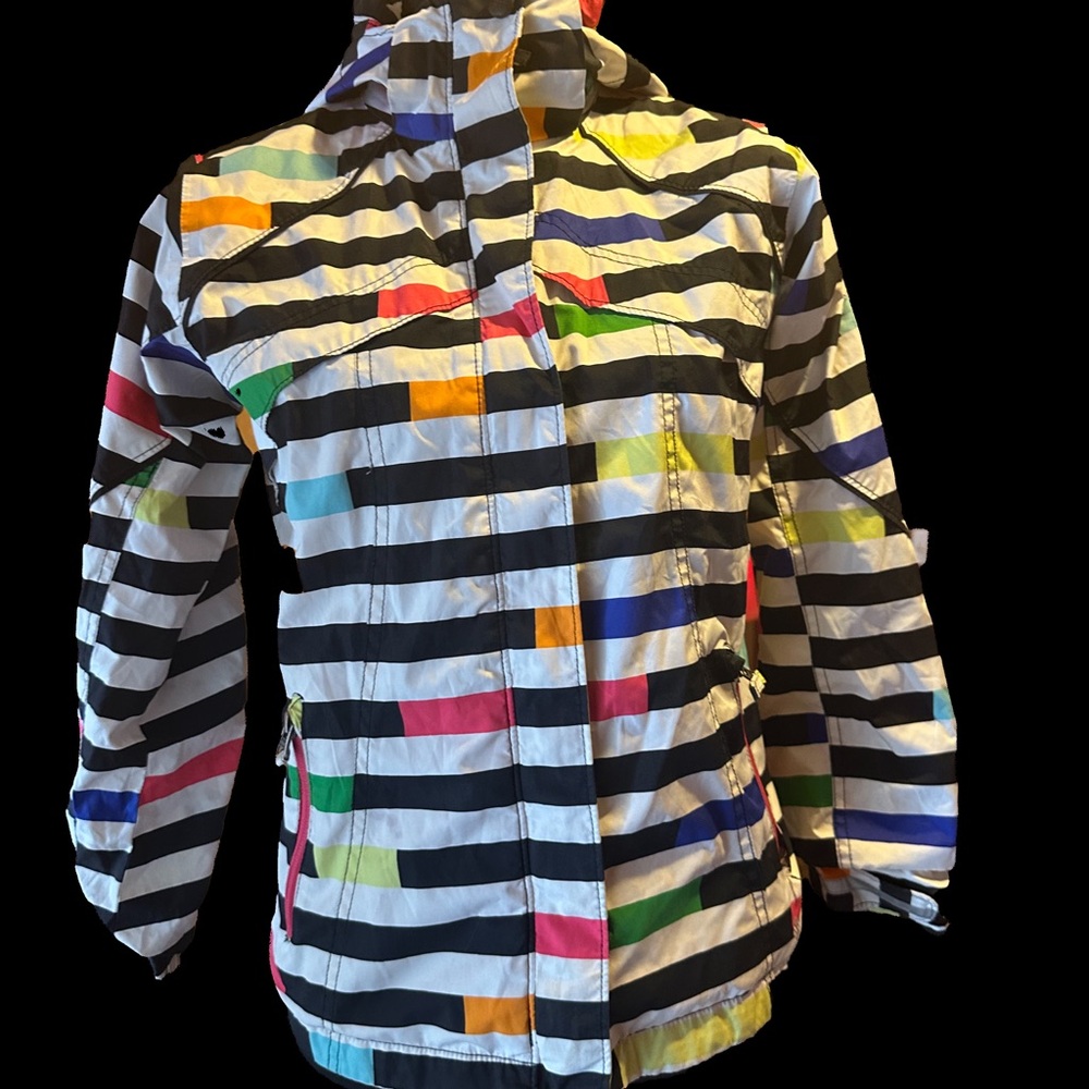 Colorful Striped Kids Jacket